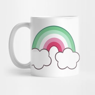 Abrosexual rainbow Mug